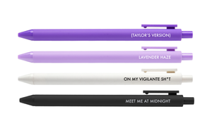 MDNGHTS Gel Pen Set - Taylor Swift