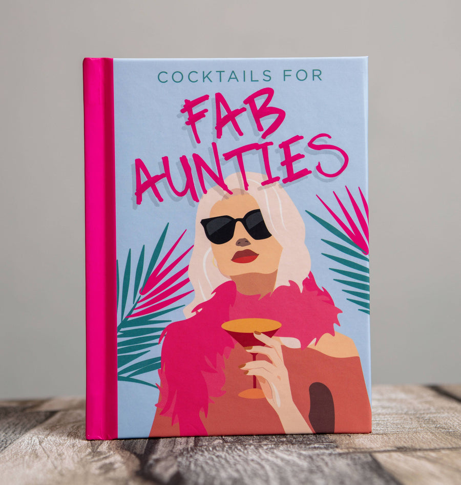 Cocktails for Fab Aunties Book - Gifts For Aunties