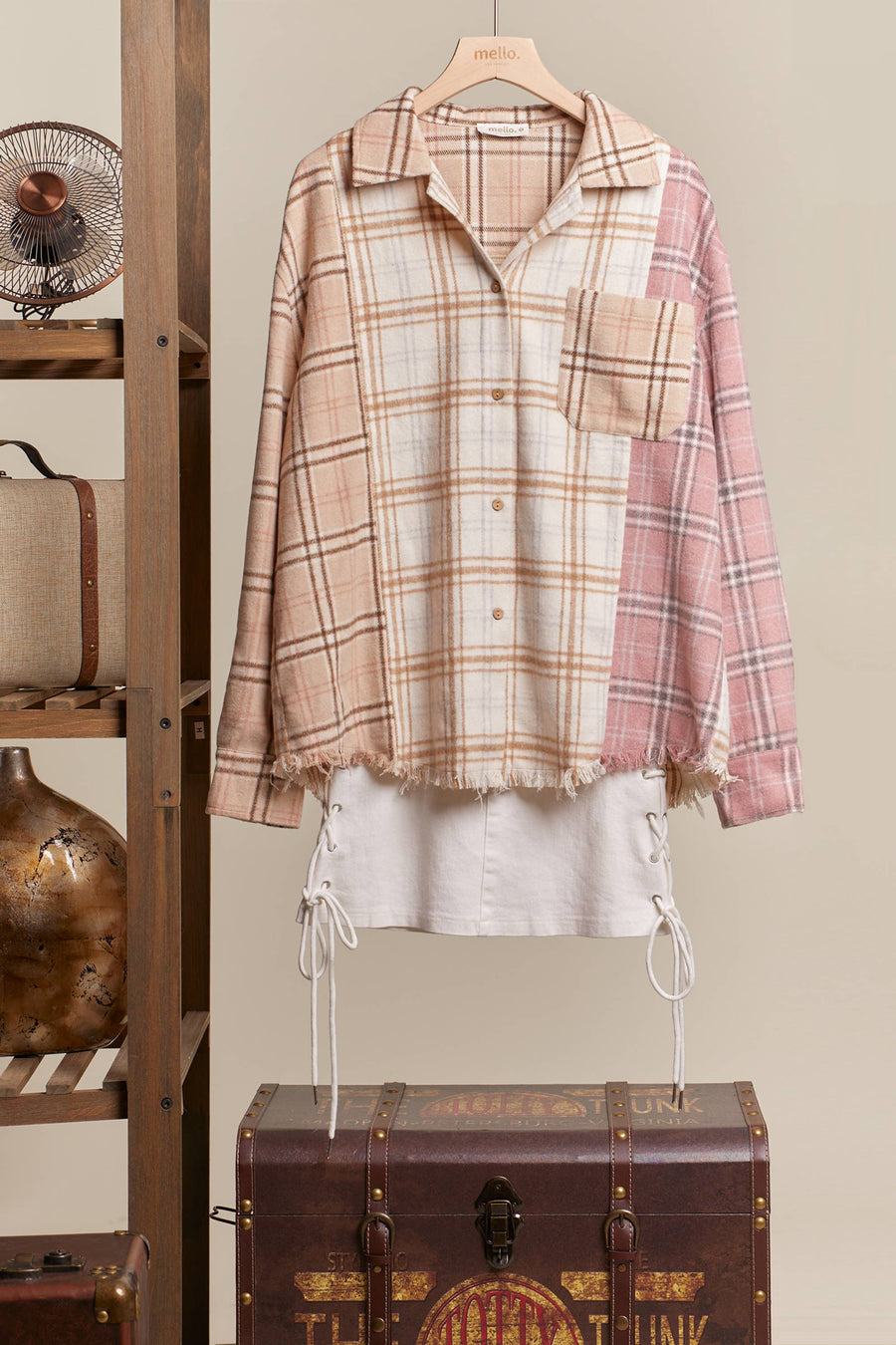 Plaid Oversize Shacket