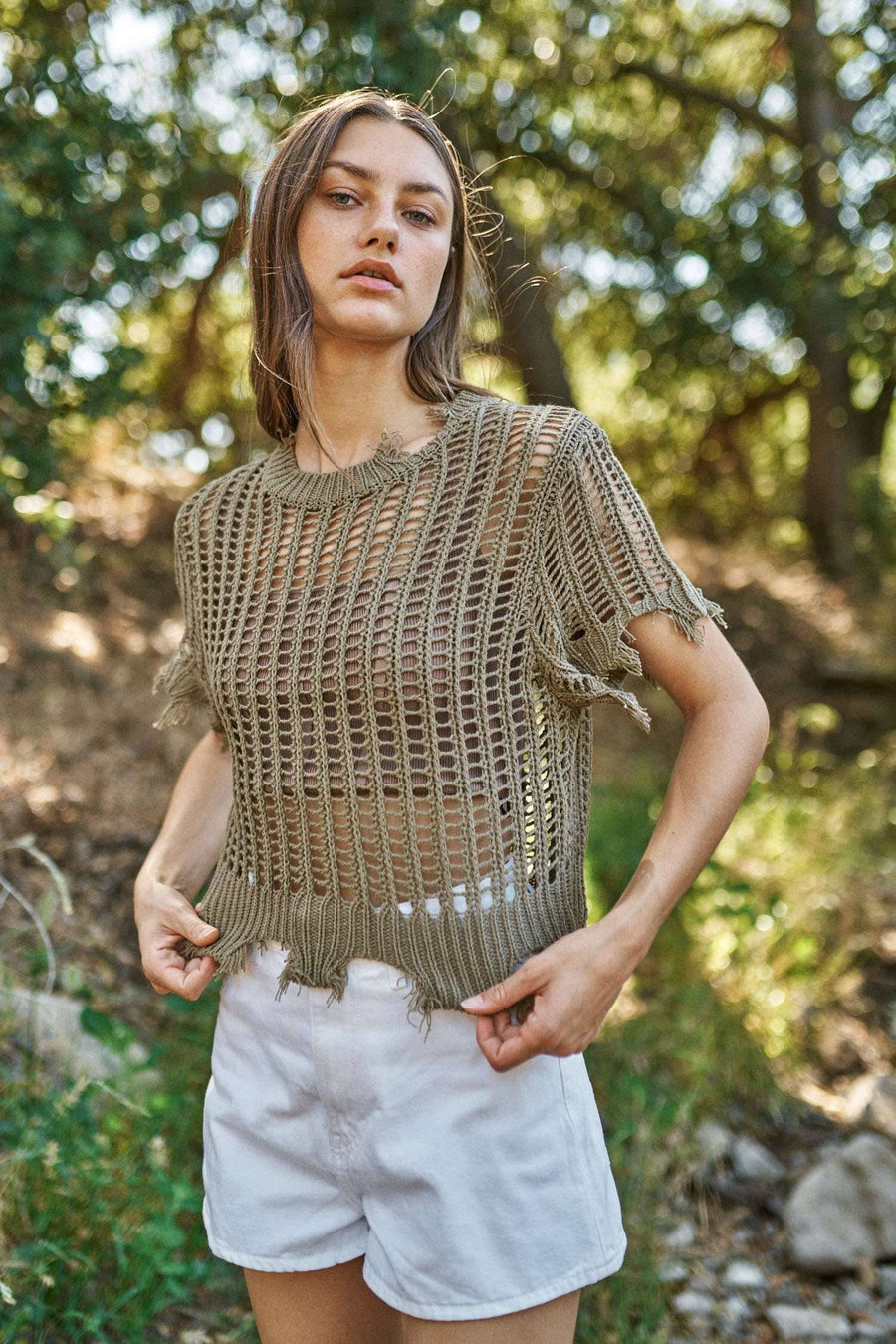 Crochet Cover Up Top