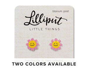 Easter Happy Daisy Earrings
