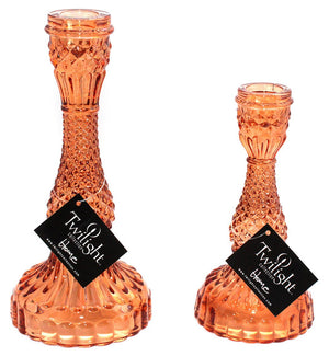 Bella Candle Holders – Orange