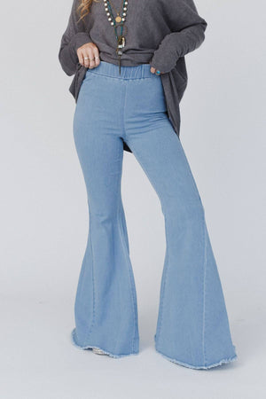 The Signature Flare - Light Denim