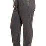 `.Washed Fleece Sweatpants with pockets Reg/Plus