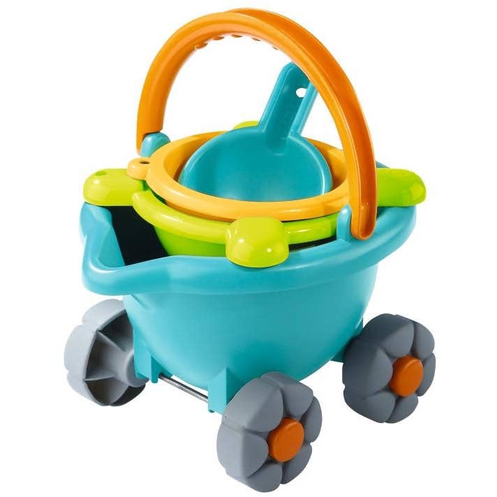 Sand Bucket Scooter – 4-Piece Nesting Beach & Sand Play Set
