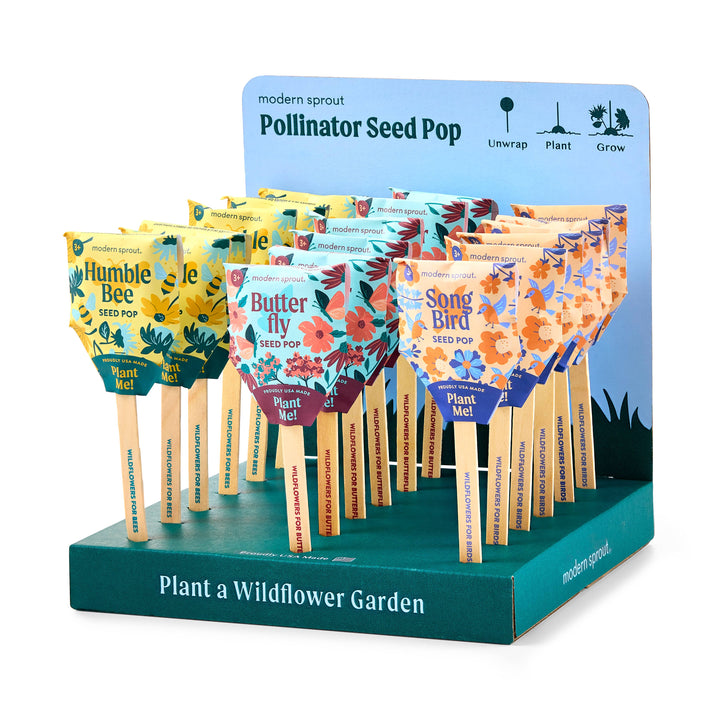 NEW Pollinator Seed Pops