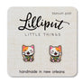 Lucky Cat Earrings // Maneki-Neko Earrings