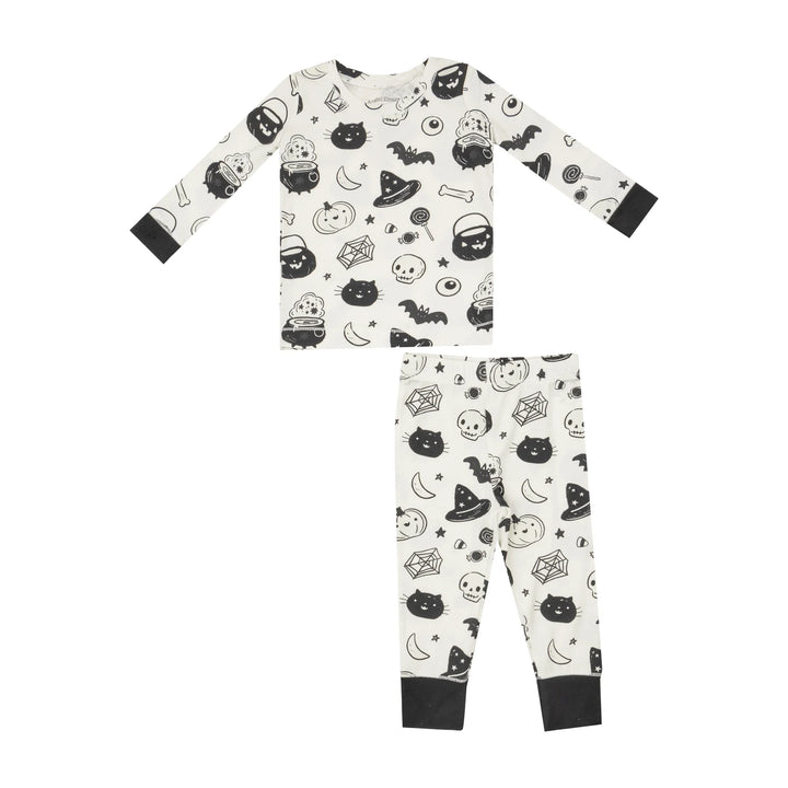 Black and White Halloween- Loungewear Set