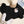 Haunted Ghost Teddy Bear Embroidered Heavy Blend Sweatshirt