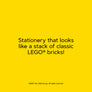 LEGO Note Brick (Multicolor)
