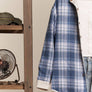 Reversible Corduroy and Plaid Button Down Shirt