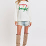 MERRY AND BRIGHT - HOLIDAY/CHRISTMAS SWEATER