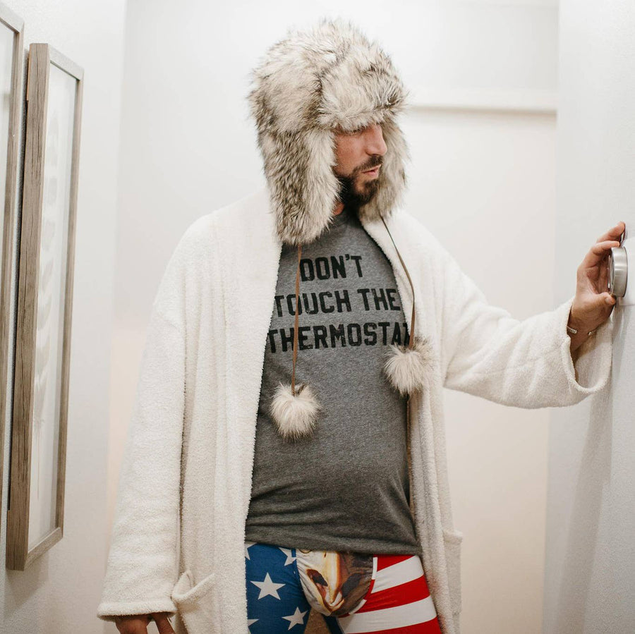 Don't Touch the Thermostat Funny Shirt Father's Day