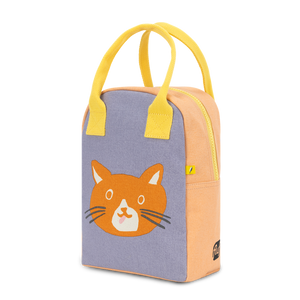 Zipper Lunch Bag - Cat