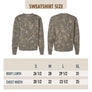 MAMA Puff Print Deadwood Tree Camo Crewneck Sweatshirt