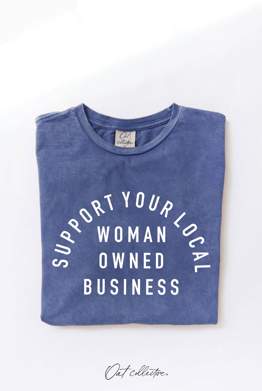 SUPPORT YOUR LOCAL WOMAN OWNED BUSINESS Mineral Graphic Top: L