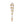 Macrame Daisy Flower Wristlet Keychain: Assorted