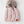 Blush Cable Knit Pom Hat
