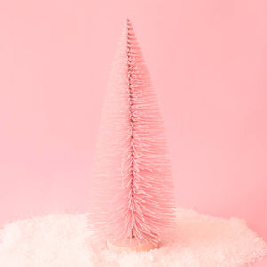 Bottle Brush Tree | Warm Pink | Sparkle Christmas Tree