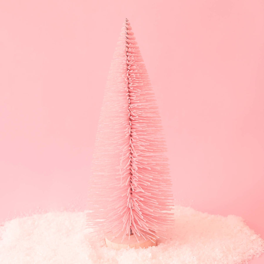 Bottle Brush Tree | Warm Pink | Sparkle Christmas Tree