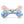 Pink Ombre Chewy Vuiton Bone Squeaker Dog Toy: Large