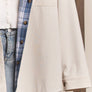 Reversible Corduroy and Plaid Button Down Shirt