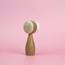 2-Sided Soft Bristles Face Cleansing Brush "Coir"