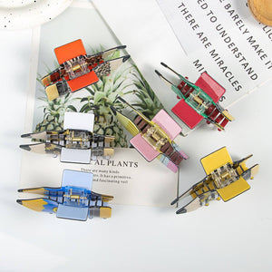 Fun School Pencil Hair Claw Clips