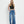 HIGH RISE DOUBLE CUFFED BAGGY WIDE JEANS V3589