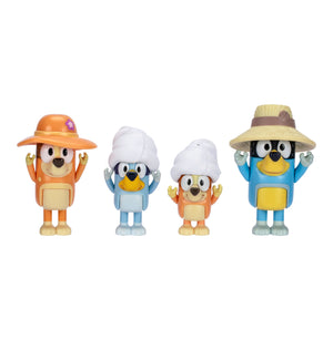 Moose Toys Bluey 4-Pack Figurine Set