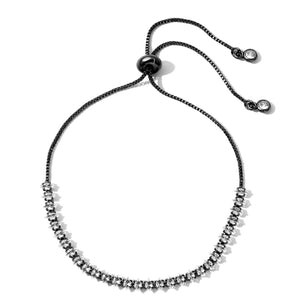 Pulley Tennis Bracelet: SiLVER