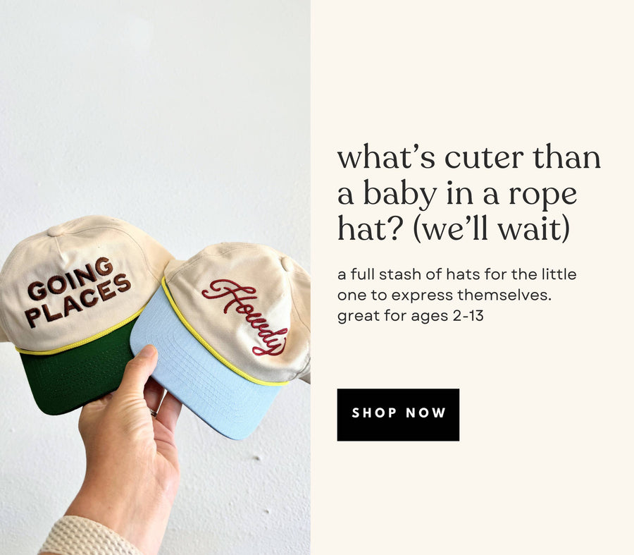 Howdy Hat | trendy toddler hats, rope hat, little boy hat