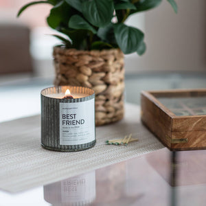Apples & Maple Bourbon Rustic Vintage Wood Wick Fall Candle