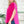 AT17004X - PLUS SIZE COLORBLOCK HI-LOW SHIRT: 2XL / ORANGE/LILAC