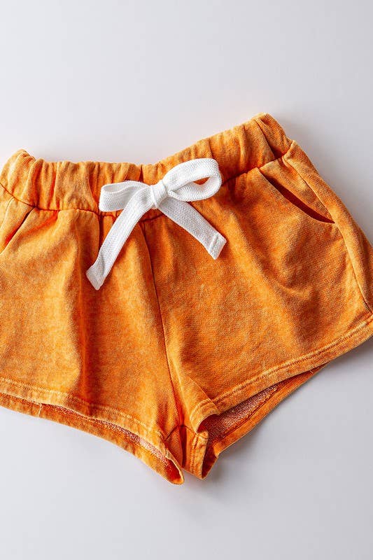 BETTY SOFT AND COZY LAZY DAYS SHORTS: HONEY MUSTARD