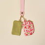 Dynamic Duo Pouch Wristlet-Strawberry Fields