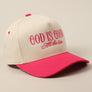 God Is Good All The Time Embroidery Trucker Hat