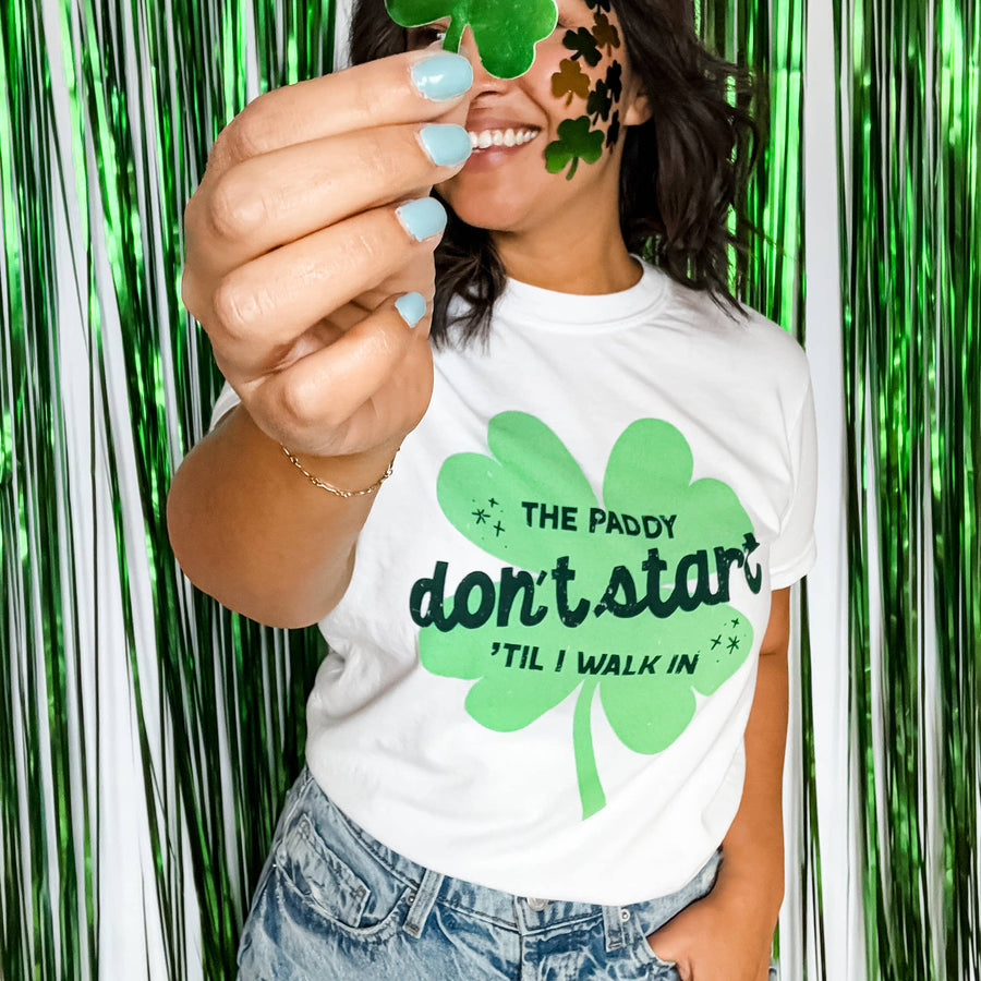 The Paddy Don't Start - St. Patrick's Day T-Shirt - Celebrate in Style!