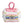 Pink Ombre' Chewy Vuiton Trunk Dog Toy