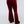 Cher Velvet Flare Pants - Burgundy