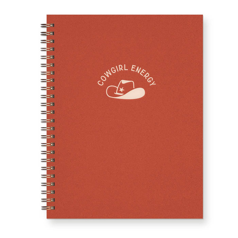 Cowgirl Energy Journal: Lined Notebook: Peppercorn