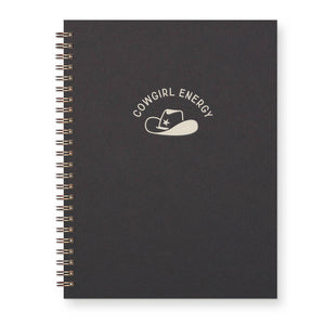 Cowgirl Energy Journal: Lined Notebook: Peppercorn