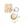 Cute Mini DUMPLINGS Press Button Keychain Bag Charm