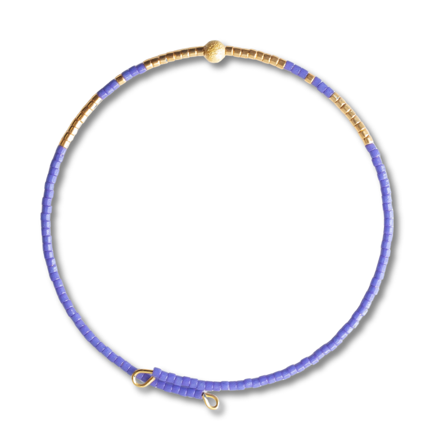 Sprinkles Bangle-Periwinkle