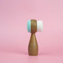 2-Sided Soft Bristles Face Cleansing Brush "Coir"