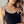 CONTRAST TRIM RIB CROP TANK TOP: BLACK