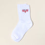Embroidered Crew Socks–American Flags