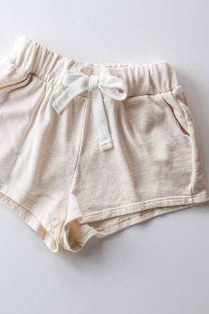 BETTY SOFT AND COZY LAZY DAYS SHORTS: HONEY MUSTARD