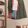 Reversible Corduroy and Plaid Button Down Shirt