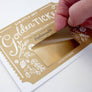 Scratch-off Card - Christmas Golden Ticket